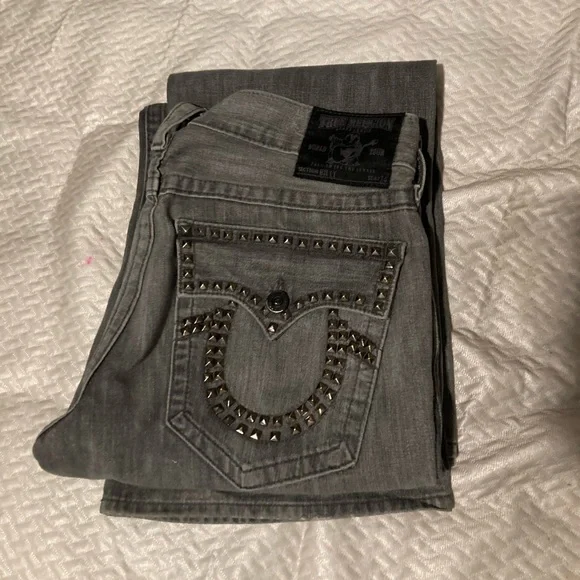 Studded true religions pants